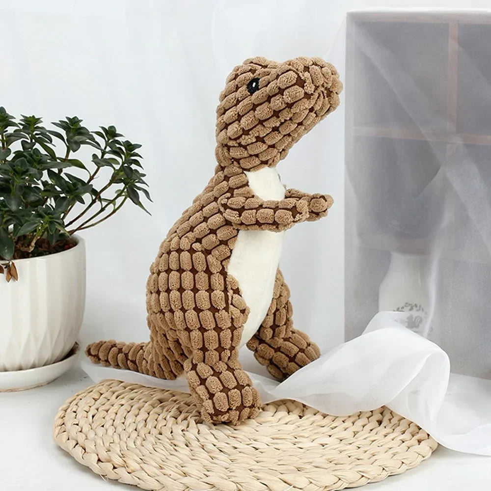 Cats and Dogs Pet Plush Dinosaur Toys Interactive Dog Chew Toys Plush Stuffing Pet Supplies Dog Toys for Small Dogs Pet toys dog